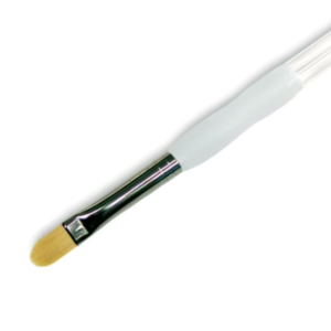 Soft-Grip Golden Taklon Filbert Brush-Size 2