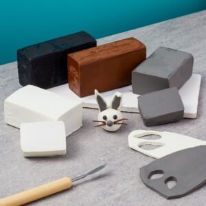 Bulk 12 Pack - Neutral Colors Plastalina Modeling Clay
